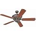 Monte Carlo 5AB52TB Aberdeen 52-Inch 5-Blade Ceiling Fan with Mahogany Blades, Tuscan Bronze