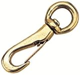 Sea Dog Die Cast Manganese Bronze Round Swivel Eye Baby Snap