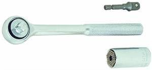 Gator Grip Socket Kit 3 Piece 1/4 " Blister Pk