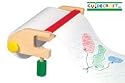 Kid's Multi-Color Wood Clamp on Paper Center & Paper Roll