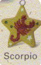  : Tea Ball with Astrology Sign - Scorpio