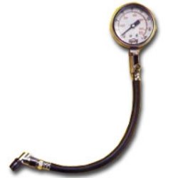 Amflo (AMF980-60) Swivel Foot Tire Pressure Gauge Dual Scale by Amflo