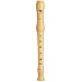 Mollenhauer Blockfl�te Sopran Blockfl�te Barock 1042 Student, Birnbaum, natur, Doppell�cher