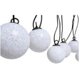 Solar Snowball lights with remote