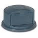 Rubbermaid 32gal.dome Top Lid,gry Brute Container