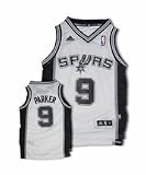 Tony Parker San Antonio Spurs #9 Youth Revolution 30 Swingman Adidas NBA Basketball Jersey (Home White)