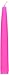 Zest Candle 12-Piece Taper Candles, 6-Inch, Hot Pink