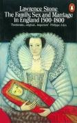 Family, Sex and Marriage in England (Penguin History)