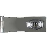 National #N183-780 4-1/2 Chrome Key Hasp Lock