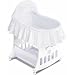 Baby : Bassinet 'N Cradle with Toybox Base: White Batiste