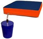 Buy Navy Blue & Orange Sippin Seat