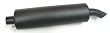 Universal Steel Black ATV Muffler 100cc - 350cc - Frontiercycle (Free U.S. Shipping)