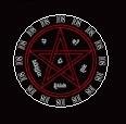 108 - Star - Round Sticker