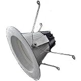 Sylvania 70644 6-Inch Line-Voltage White LED Open Recessed Kit