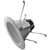 Sylvania 70644 6-Inch Line-Voltage White LED Open Recessed Kit