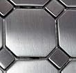 Octagon Metal Mosaic Sample