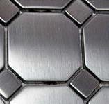 Octagon Metal Mosaic Sample