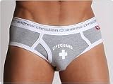 Andrew Christian Pro Lifeguard Brief Heather