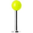 Yellow Neon Disco Ball Labret Monroe