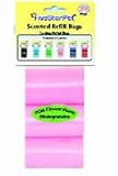 Pet Supplies : 5Star Coreless Scented Dog Walking Poop Bags Pink 36 count