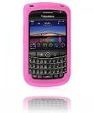 Hot Pink Silicon Skin Case Cell Phone Cover For BlackBerry Tour 9630