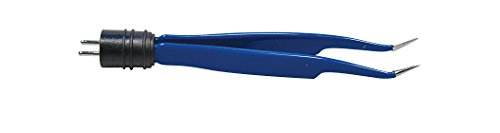 Bovie Aaron Bi-Polar Forcep - 5" Curved, Fine, Smooth, 1/each - A824