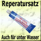 Unterwasserkleber Reperatursatz Kleber + PVC-Folie auch für unter Wasser Pool PVC