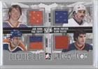 2010-11 ITG Decades 1980s Rivalries Jerseys Silver #R02 - Jari Kurri/Paul Coffey/Bryan Trottier/Clar