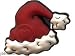 Red Santa Hat Jibbitz Set of 2 (Crocs Charms) Christmas Holiday Jibbitz photo
