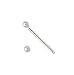 Silver Ball Nose Stud - 1.5 mm End Ball - Sold as a Pair