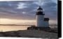 Brant Point Light Number 1 Nantucket Canvas Print / Canvas Art - Artist Henry Krauzyk