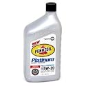 Pennzoil 5063684-6PK Platinum 5W20 Full Synthetic Motor Oil, Case of Six 1 Quart Bottles