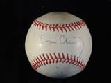 Chavez, Eric Autographed/Hand Signed American League Baseball in Blue Ink on The Sweet Spot