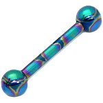 Titanium Internally Threaded Straight Barbells