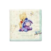 Pooh Baby and Friends Baby Shower Napkins - Winnie the Pooh Baby Shower Lunch Napkins - 16 Count