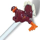 Review BFA  / NCAA Virginia Tech Hokies - Drapery / Curtain Finials Rod Set