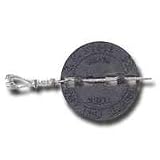 Vogelzang 6in. Cast Iron Stove Damper, Model# D-6