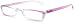 Betsey Johnson Half Eye Readers,Rose Frame/Clear Lens,2.0