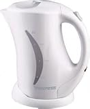 Toastess TJK-28W 1.8qt.Cordless Plastic Jug Kettle White
