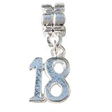 LovingtheBead © 18th Dangle Charm fits Pandora & Troll etc.
