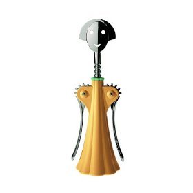 Alessi Anna G. Corkscrew Light Yellow by Alessandro Mendini by Alessi