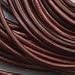 Knorr Prandell - Lederband, 1 mm, 100 cm, sepia / dunkelbraun
