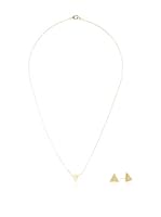 Les minimalistes Conjunto de collar y pendientes Bianca