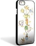 Cute Pokemon Popular Pikachu for iPhone 6/6s Black Case