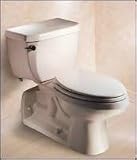 American Standard 2325.101 Yorkville Two Piece Right Height Elongated Toilet, Bone