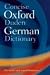Book Concise Oxford-Duden German Dictionary