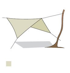 VAUDE Sonnensegel Wing Taro TC