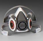 3M #6100 Half Mask Respirators by Fire Safety USA
