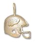 Univ Of Texas El Paso "Utep" Helmet 10K Charm/Pendant