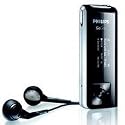 Philips SA1333 1GB Flash Audio Player, MP3/WMA/FM Tuner, 2Color OLED Display, USB 2.0
